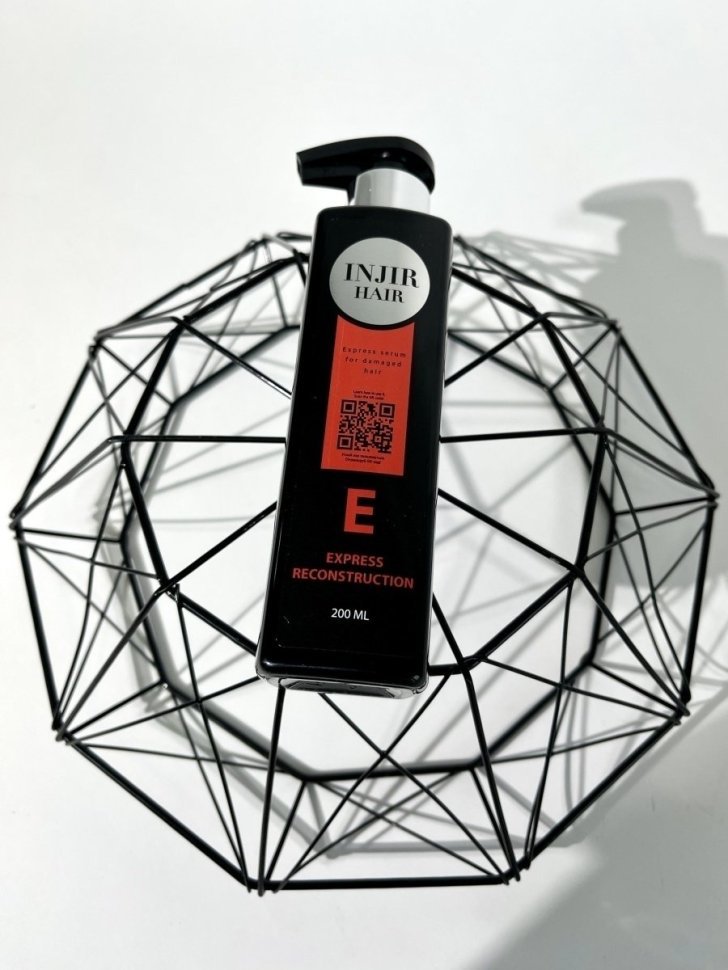 Сыворотка экспресс ухода для прямых волос Injir Hair E