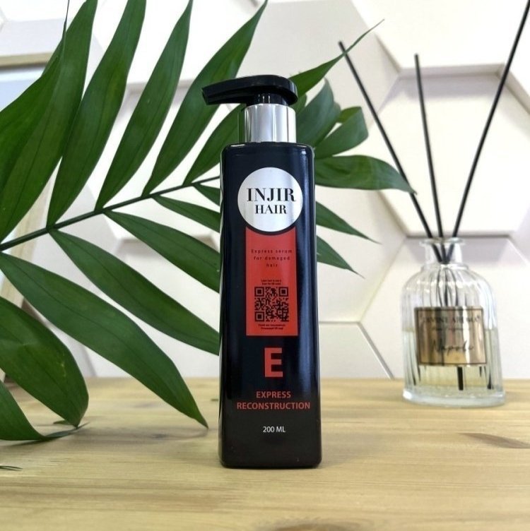 Сыворотка экспресс ухода для прямых волос Injir Hair E